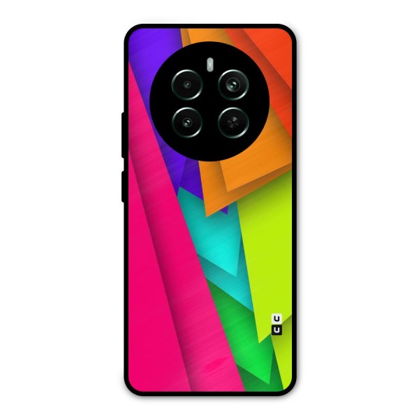 Bring In Colors Metal Back Case for Realme 12 Plus