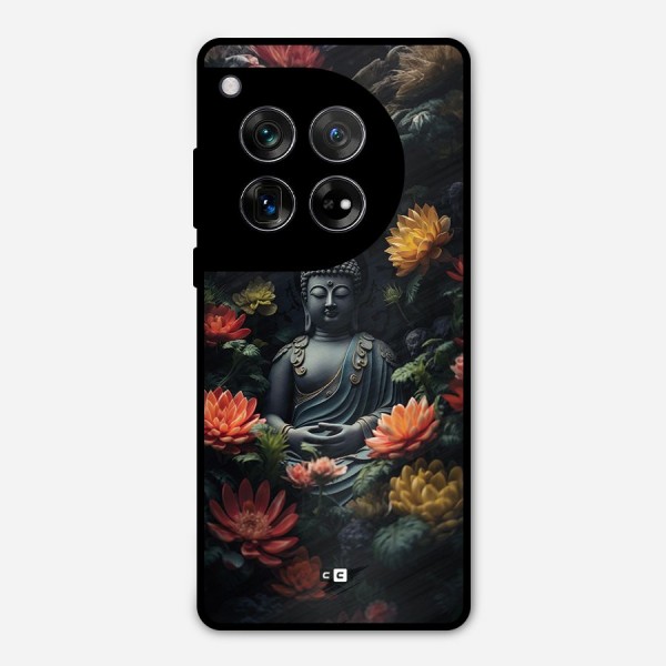 Buddha With Flower Metal Back Case for OnePlus 12