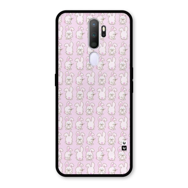Bunny Cute Metal Back Case for Oppo A9 (2020)