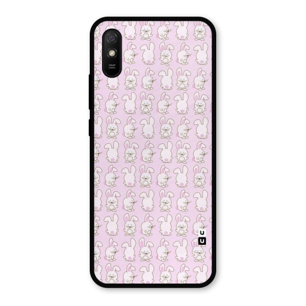 Bunny Cute Metal Back Case for Redmi 9i