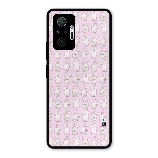 Bunny Cute Metal Back Case for Redmi Note 10 Pro