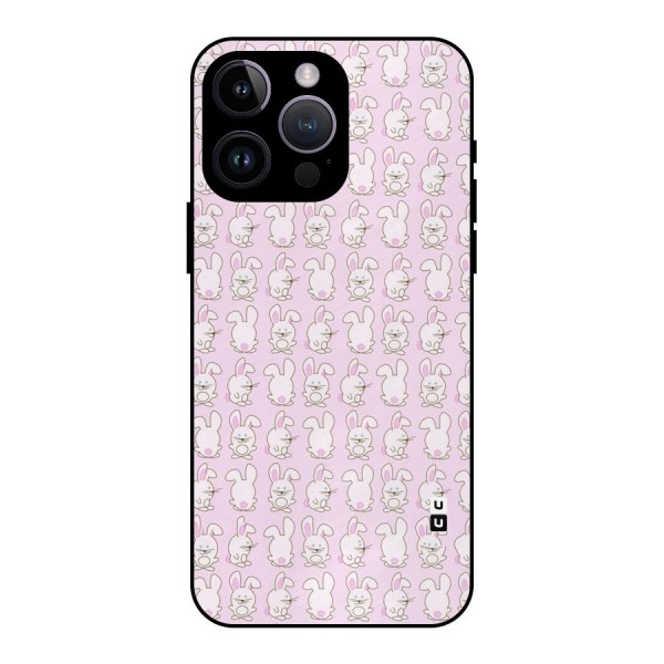 Bunny Cute Metal Back Case for iPhone 14 Pro Max