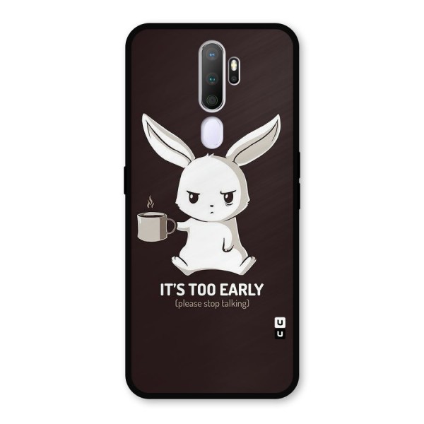 Bunny Early Metal Back Case for Oppo A9 (2020)