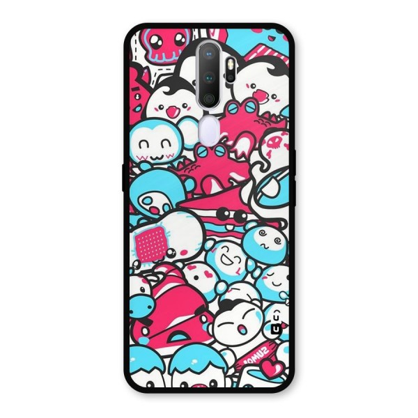Bunny Quirk Metal Back Case for Oppo A9 (2020)