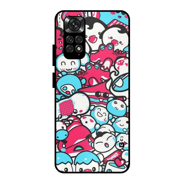Bunny Quirk Metal Back Case for Redmi Note 11 Pro