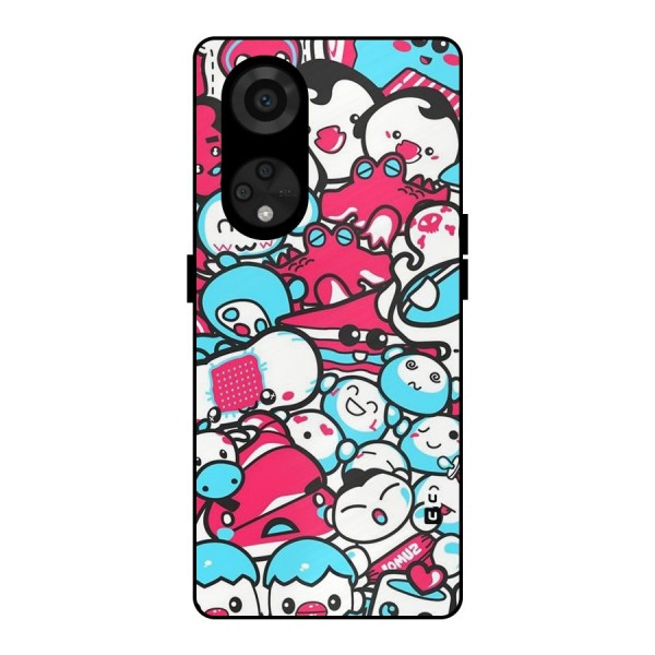 Bunny Quirk Metal Back Case for Reno8 T 5G