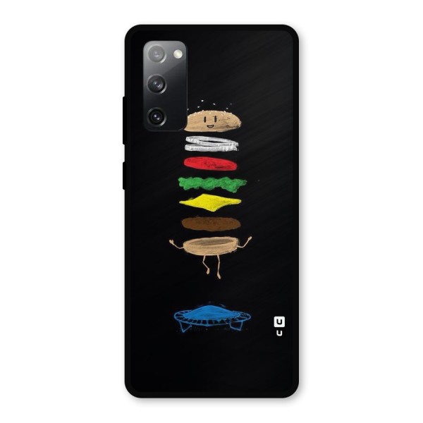 Burger Jump Metal Back Case for Galaxy S20 FE