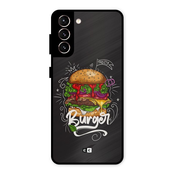 Burger Lover Metal Back Case for Galaxy S21 5G