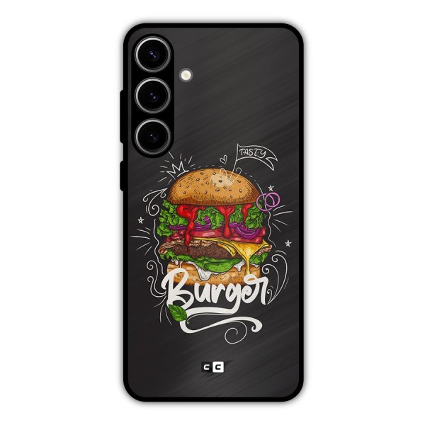 Burger Lover Metal Back Case for Galaxy S24 Plus