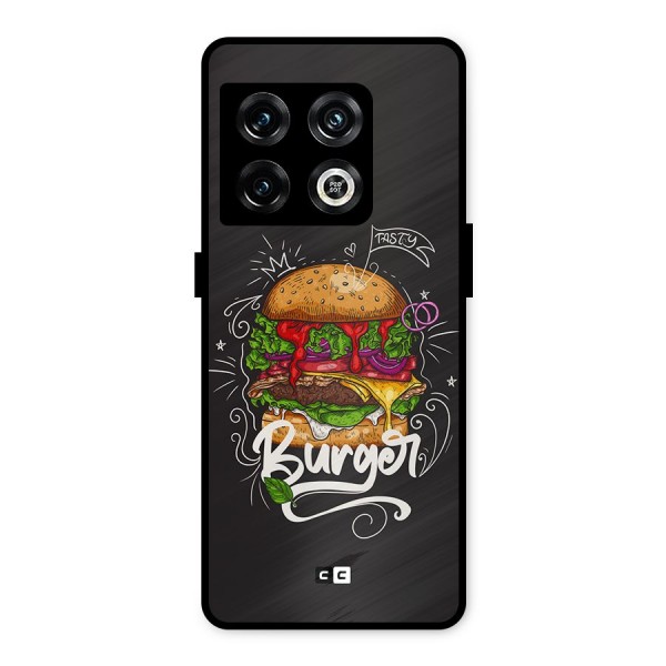 Burger Lover Metal Back Case for OnePlus 10 Pro 5G