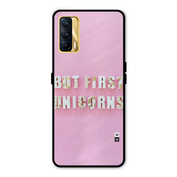 But First Unicorns Metal Back Case for Realme X7