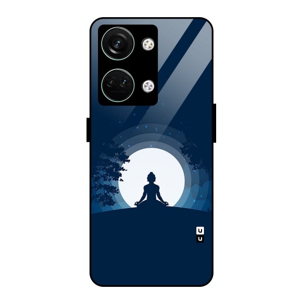 Calm Meditation Glass Back Case for Oneplus Nord 3