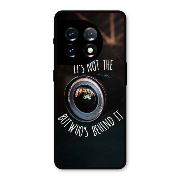Camera Quote Metal Back Case for OnePlus 11
