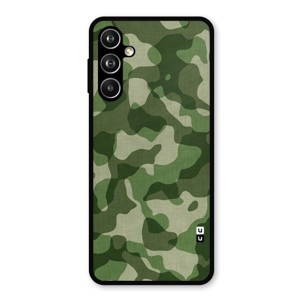 Camouflage Pattern Art Metal Back Case for Galaxy F54