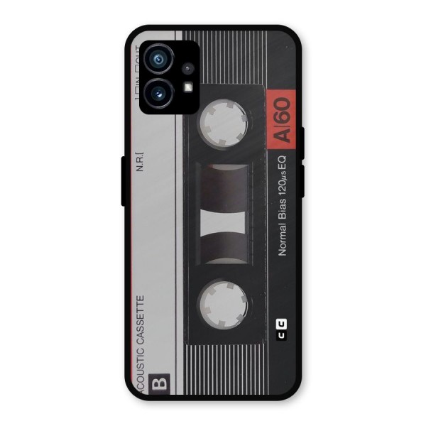 Casette Design Metal Back Case for Nothing Phone 1