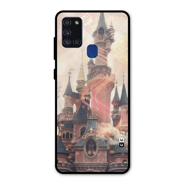 Castle Metal Back Case for Galaxy A21s