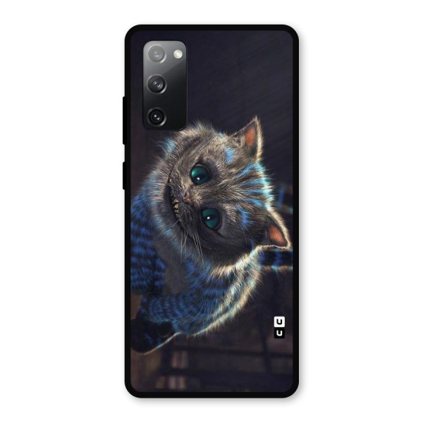 Cat Smile Metal Back Case for Galaxy S20 FE
