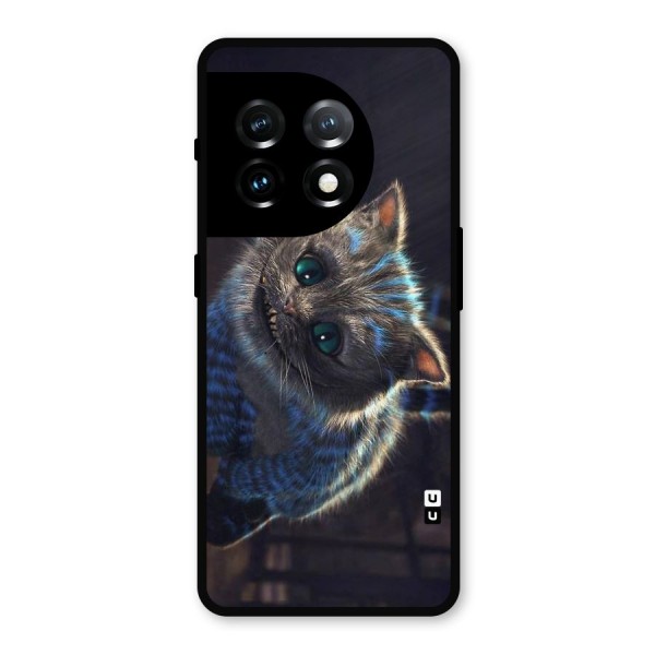 Cat Smile Metal Back Case for OnePlus 11