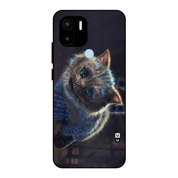 Cat Smile Metal Back Case for Redmi A1+