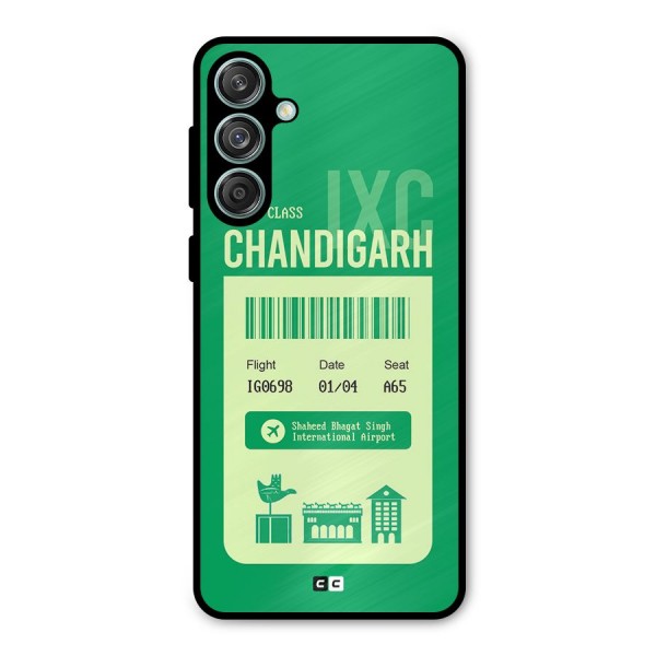 Chandigarh Boarding Pass Metal Back Case for Galaxy M55 5G