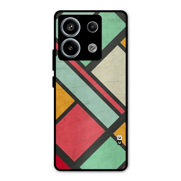 Check Colors Metal Back Case for Redmi Note 13 Pro 5G