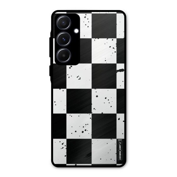 Check Mate Metal Back Case for Galaxy A55
