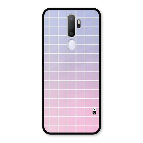 Check Shades Metal Back Case for Oppo A9 (2020)