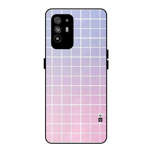 Check Shades Metal Back Case for Oppo F19 Pro Plus 5G