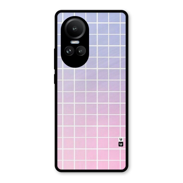 Check Shades Metal Back Case for Oppo Reno10 Pro