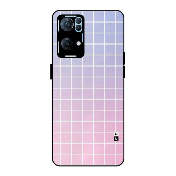 Check Shades Metal Back Case for Oppo Reno7 Pro 5G