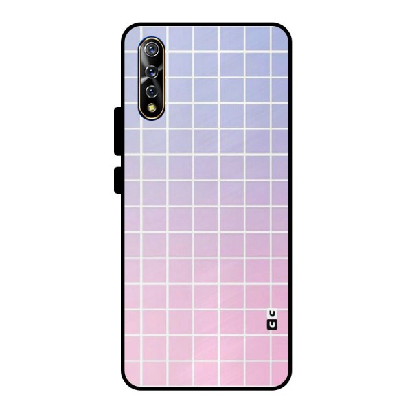 Check Shades Metal Back Case for Vivo S1