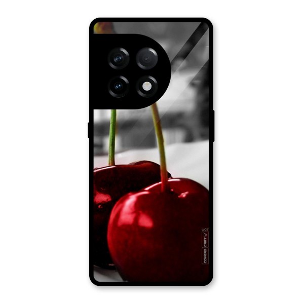 Cherry Photography Glass Back Case for OnePlus 11R