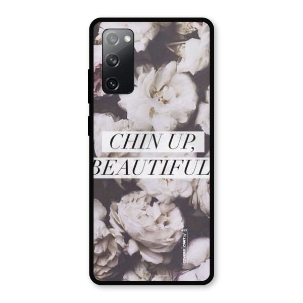 Chin Up Beautiful Metal Back Case for Galaxy S20 FE 5G