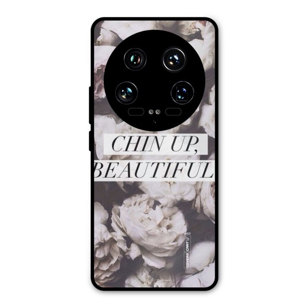 Chin Up Beautiful Metal Back Case for Xiaomi 14 Ultra