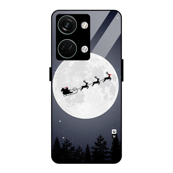 Christmas Nightsky Glass Back Case for Oneplus Nord 3