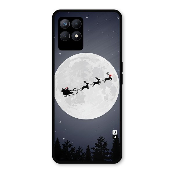 Christmas Nightsky Metal Back Case for Realme Narzo 50