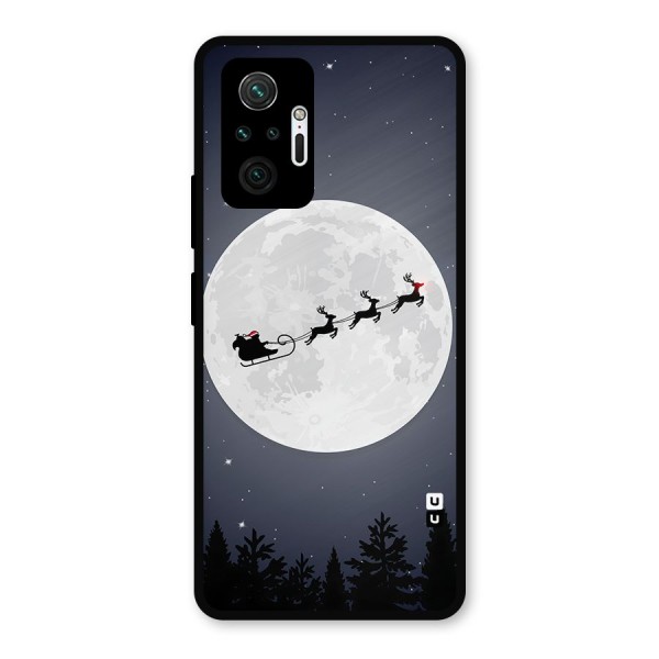 Christmas Nightsky Metal Back Case for Redmi Note 10 Pro