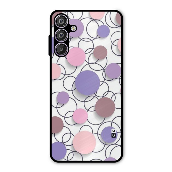 Circles And More Metal Back Case for Galaxy F15