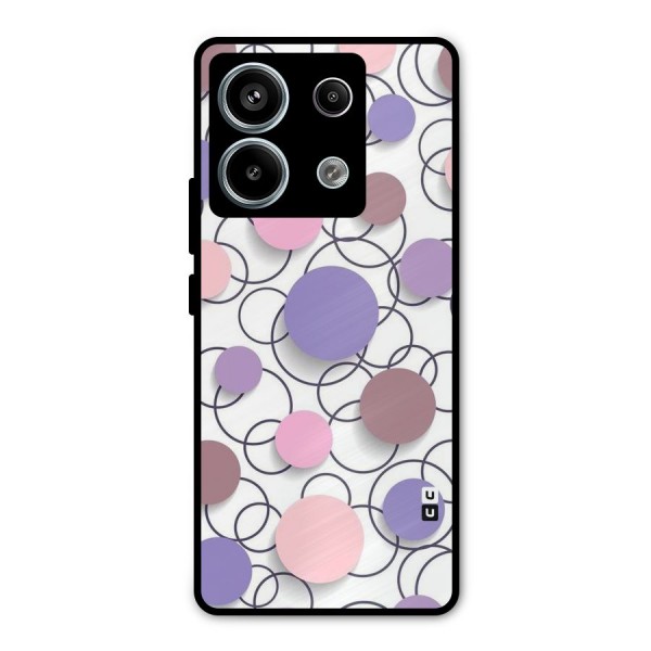 Circles And More Metal Back Case for Redmi Note 13 Pro 5G