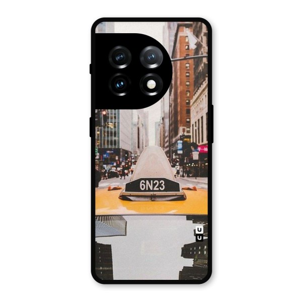 City Taxi Metal Back Case for OnePlus 11