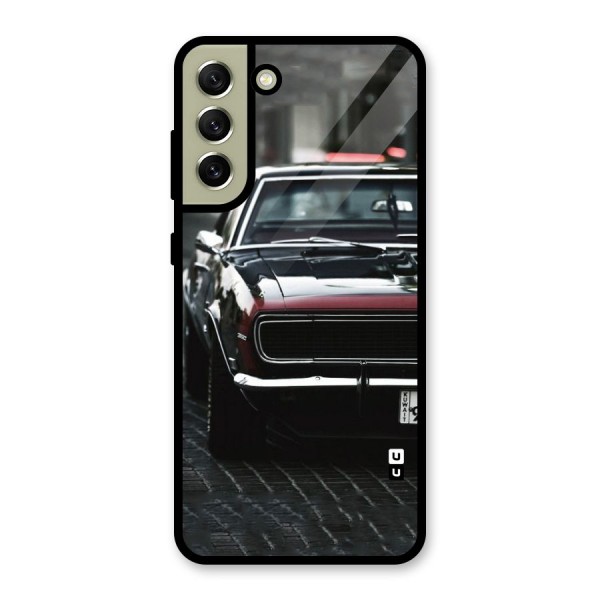Class Vintage Car Metal Back Case for Galaxy S21 FE 5G (2023)