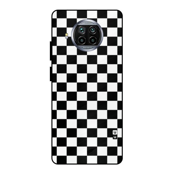 Classic Check Metal Back Case for Mi 10i