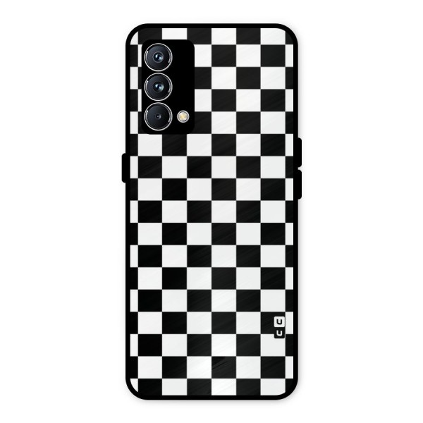 Classic Check Metal Back Case for Realme GT Master Edition