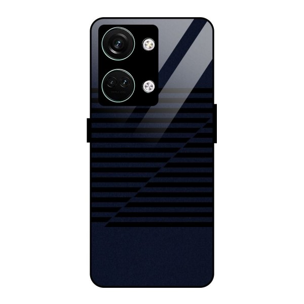 Classic Stripes Cut Glass Back Case for Oneplus Nord 3