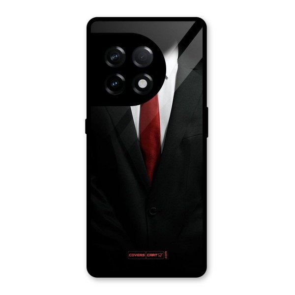 Classic Suit Glass Back Case for OnePlus 11R