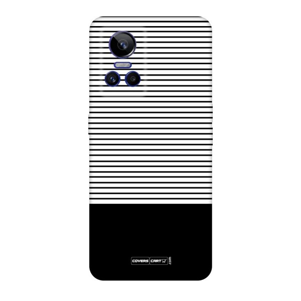 Classy Black Stripes Original Polycarbonate Back Case for Realme GT Neo 3
