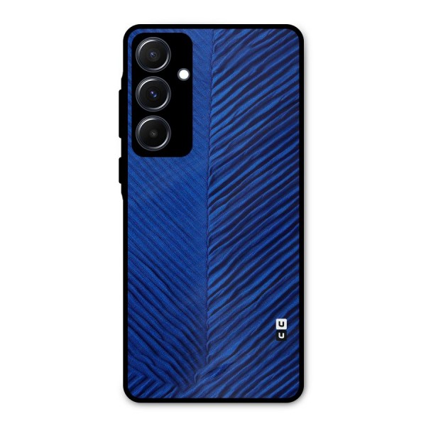 Classy Blues Metal Back Case for Galaxy A55