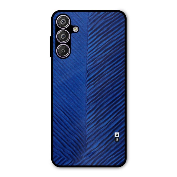 Classy Blues Metal Back Case for Galaxy M15