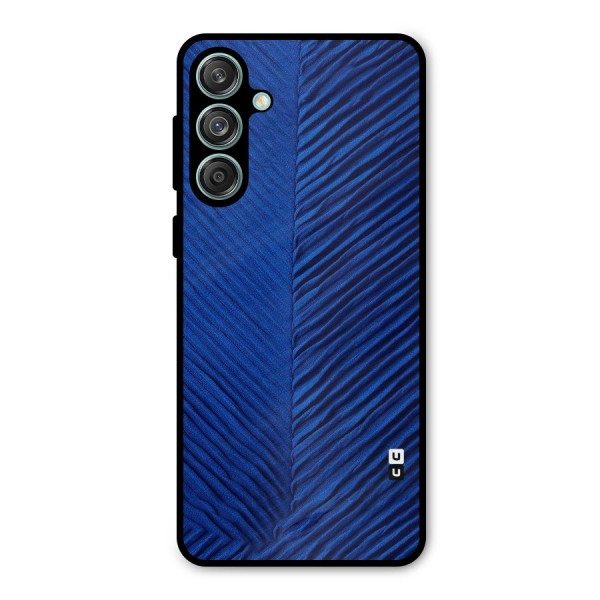 Classy Blues Metal Back Case for Galaxy M55 5G