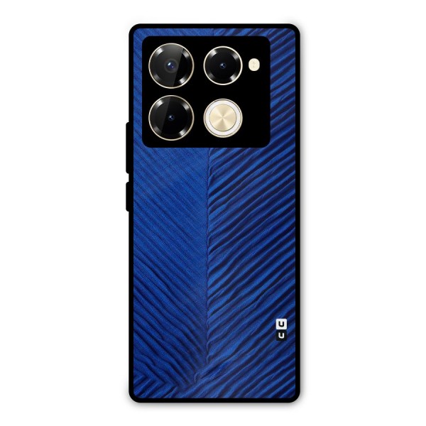 Classy Blues Metal Back Case for Infinix Note 40 Pro